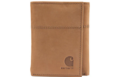 Saddle Leather Trifold Wallet