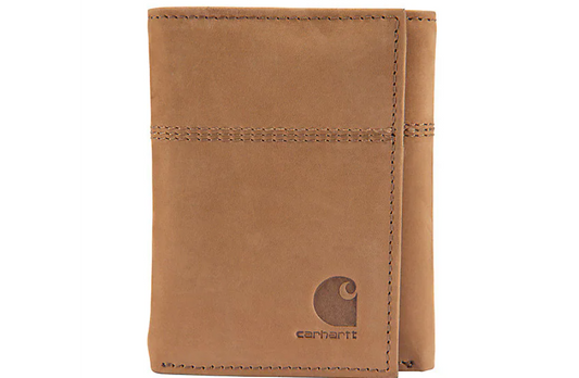 Saddle Leather Trifold Wallet