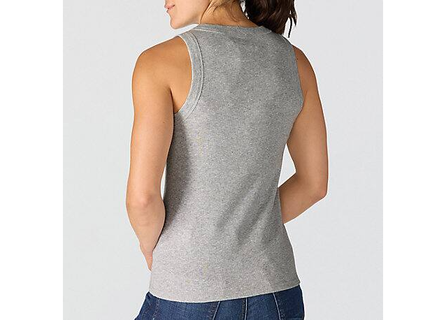 W Tencel Series Relaxed Ribbed Tank - 107481