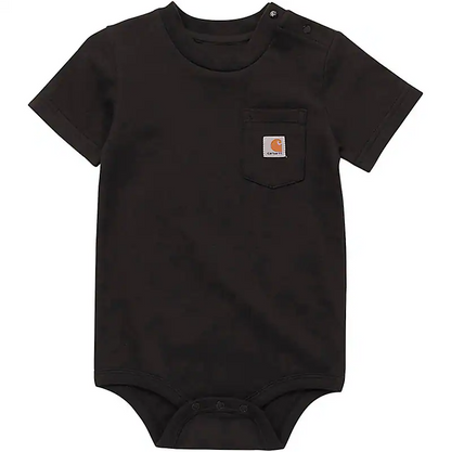 Short-Sleeve Pocket Bodysuit