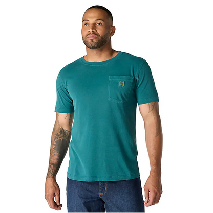 M Re-Engineered Relaxed Fit Lightweight Short-Sleeve Garment Dyed Pocket T-Shirt - 106252