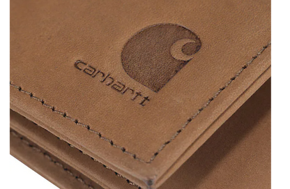 Saddle Leather Trifold Wallet