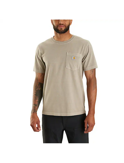 M Re-Engineered Relaxed Fit Lightweight Short-Sleeve Garment Dyed Pocket T-Shirt - 106252