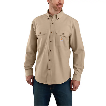 M Loose Fit Midweight Chambray Long-Sleeve Shirt - 104368