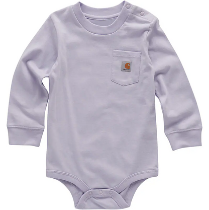 Long-Sleeve Pocket Bodysuit
