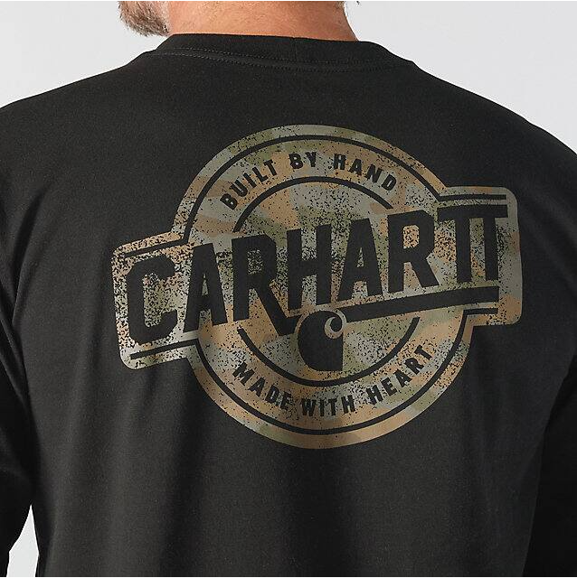 M Irvine Camo Badge LS T-Shirt - 107786