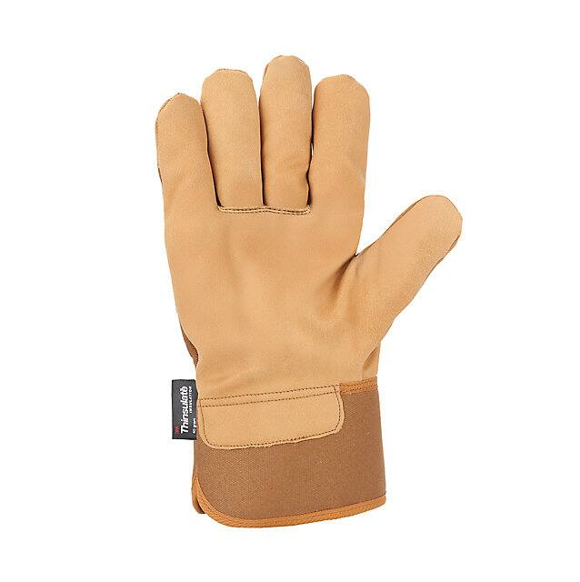Mens - Insulated Duck Synthetic Leather Safety Cuff Glove