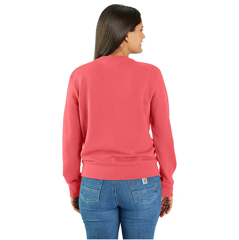 W Tencel Fiber Series Relaxed Fit French Terry Crewneck Sweatshirt - 106179
