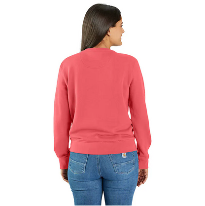 W Tencel Fiber Series Relaxed Fit French Terry Crewneck Sweatshirt - 106179