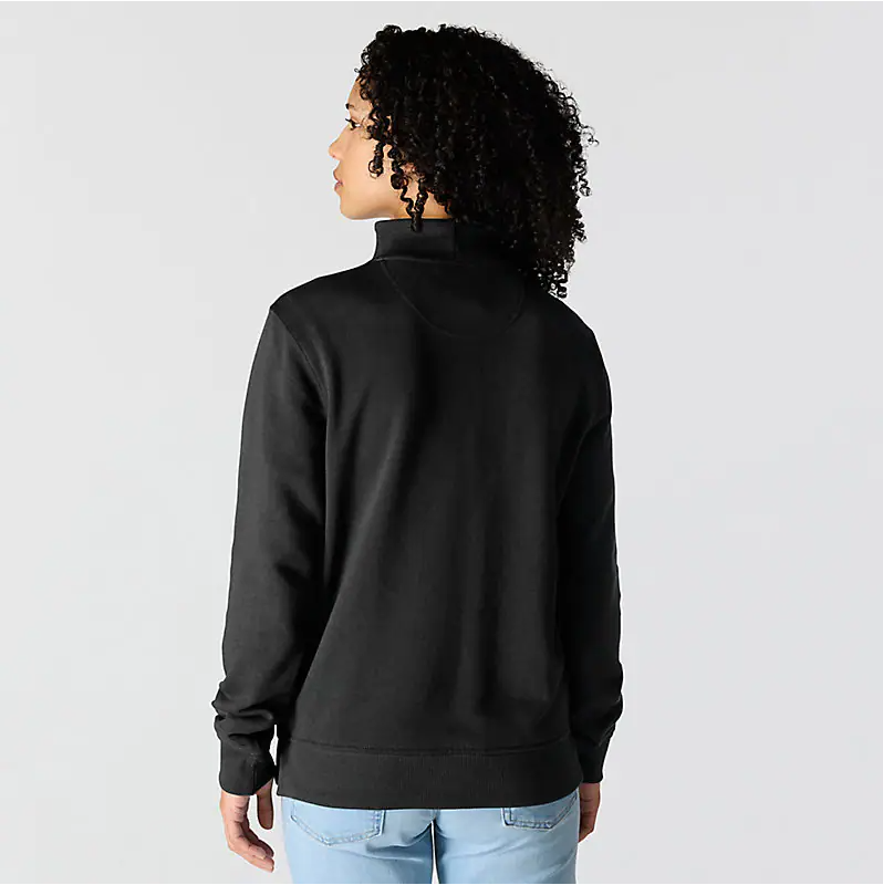 W Tencel Fiber Series Relaxed Fit Half-Zip Sweatshirt - 106451