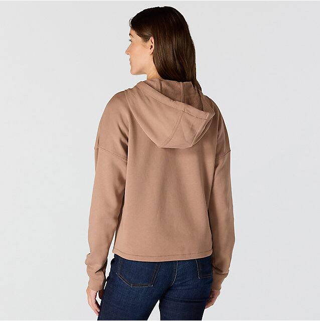 W Tencel Fiber Series Loose Fit Full Zip Sweatshirt - 106837