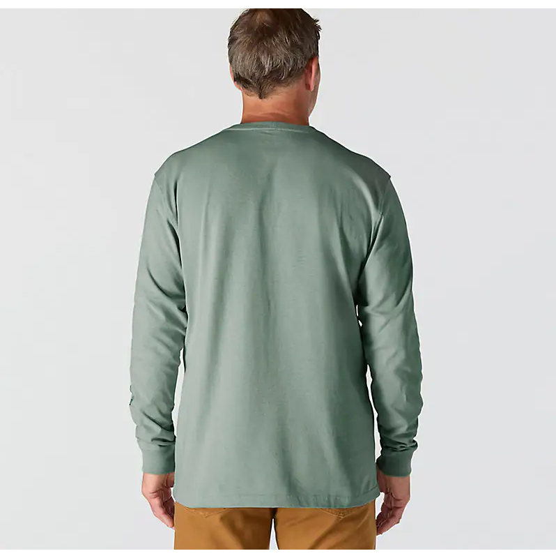 K231 Dearborn Loose LS Logo T-Shirt - Seasonal Colours