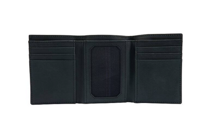 Saddle Leather Trifold Wallet