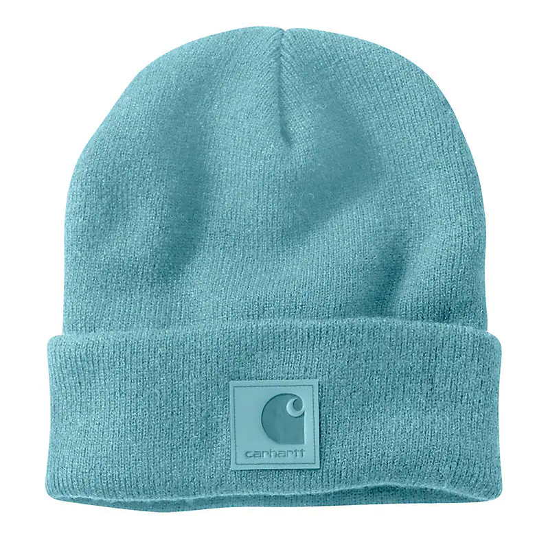 M Knit Cuffed Beanie - Tonal Patch - 101070