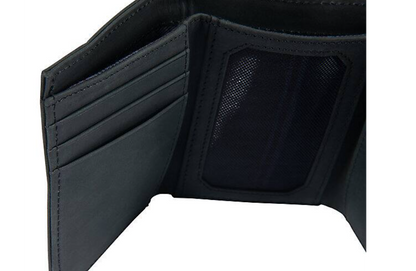 Saddle Leather Trifold Wallet