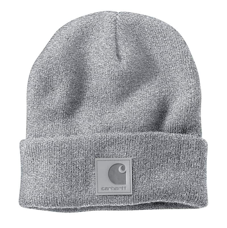 M Knit Cuffed Beanie - Tonal Patch - 101070