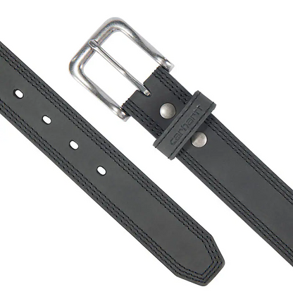 Leather Triple Stitch Belt
