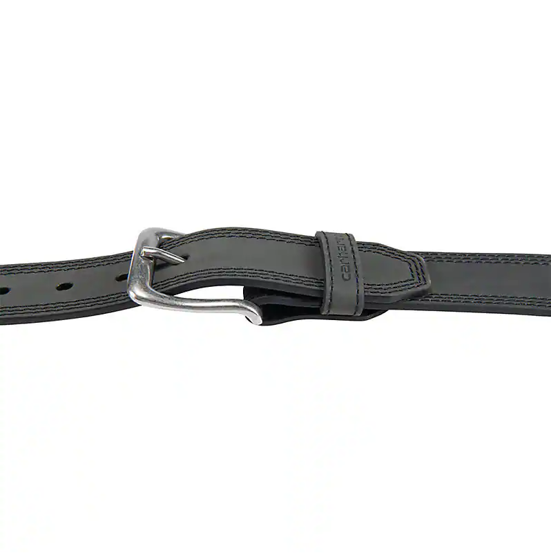 Leather Triple Stitch Belt