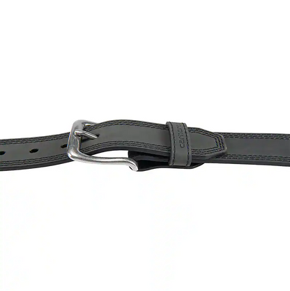 Leather Triple Stitch Belt