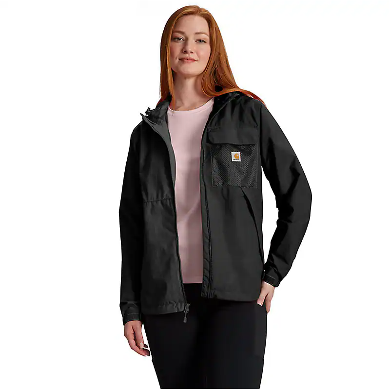 W Storm Defender Loose Fit Lightweight Hooded Packable Jacket - 106904