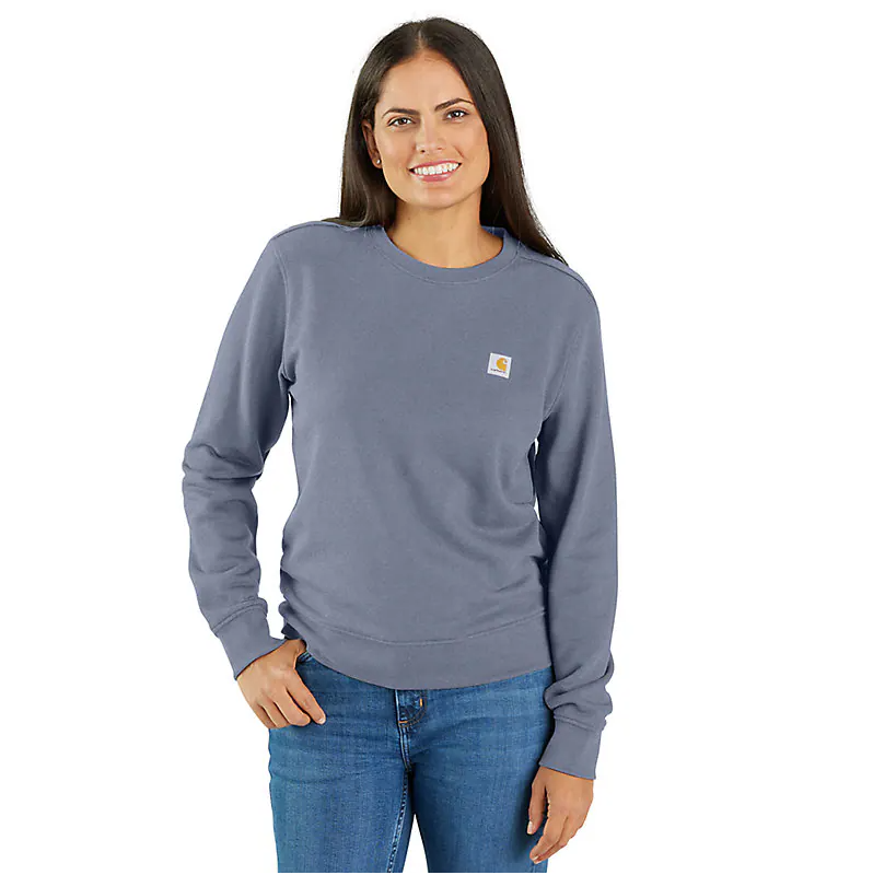 W Tencel Fiber Series Relaxed Fit French Terry Crewneck Sweatshirt - 106179