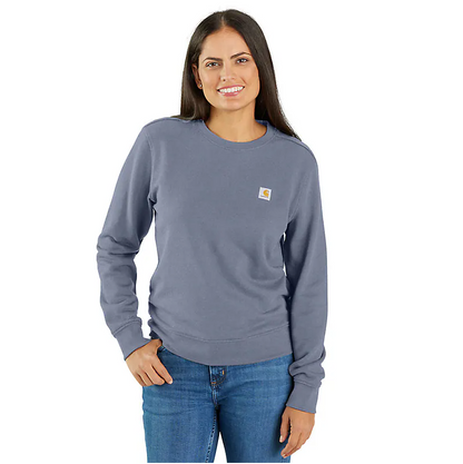 W Tencel Fiber Series Relaxed Fit French Terry Crewneck Sweatshirt - 106179