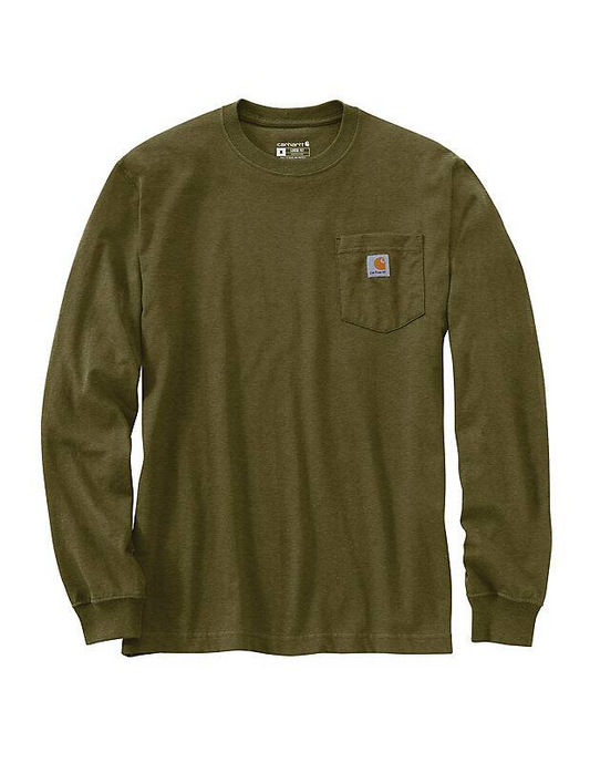 M Loose Fit Heavyweight LS Outdoor Graphic T-Shirt - 107176