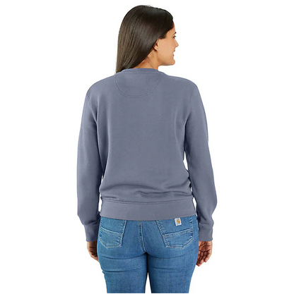 W Tencel Fiber Series Relaxed Fit French Terry Crewneck Sweatshirt - 106179