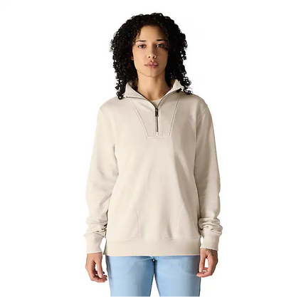 W Tencel Fiber Series Relaxed Fit Half-Zip Sweatshirt - 106451