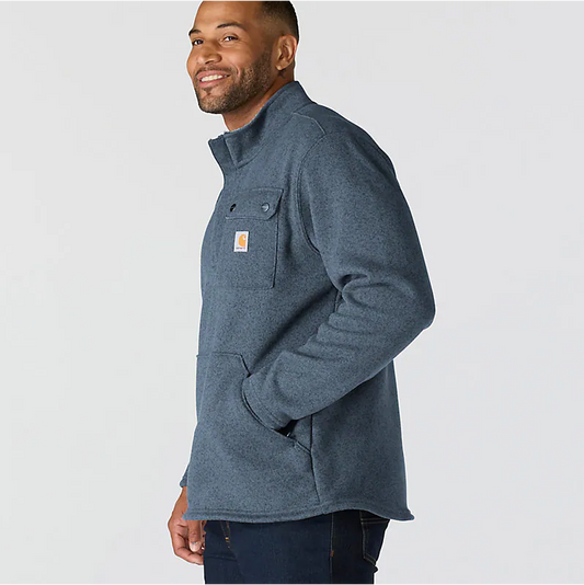 M Relaxed Fit Midweight Quarter Zip Sweater Fleece - 106378