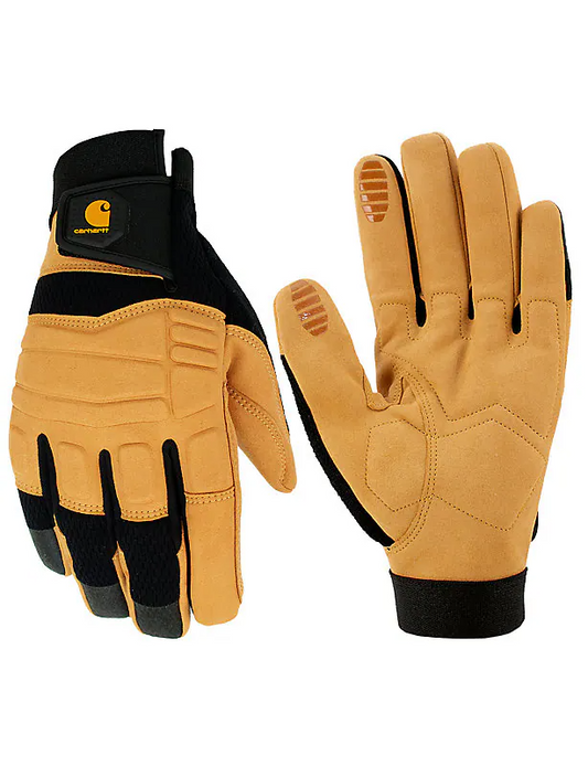 Synthetic Leather High Dex Molded Knuckle Secure Cuff