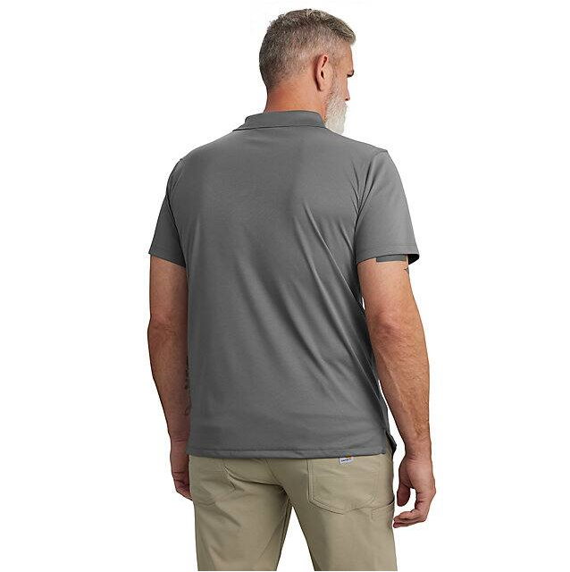 M Force Sun Defender Relaxed Fit Lightweight SS Polo - 106901