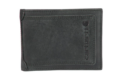 Leather Triple-Stitched Passcase Wallet