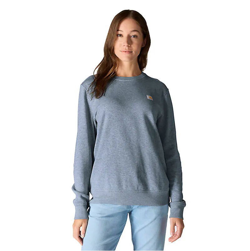 W Tencel Fiber Series Relaxed Fit French Terry Crewneck Sweatshirt - 106179