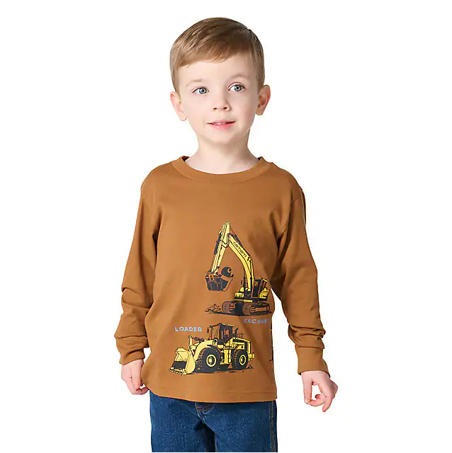 Long-Sleeve Construction T-Shirt