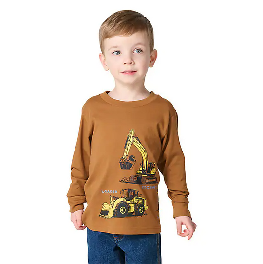 Long-Sleeve Construction T-Shirt