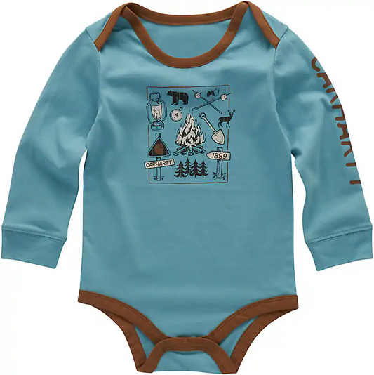 Long-Sleeve Camping Bodysuit