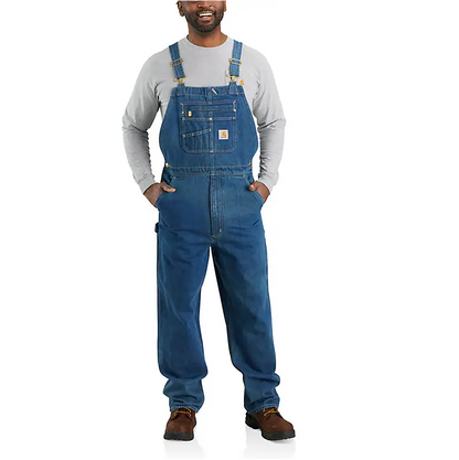 M Loose Fit Denim Bib Overall - 104672