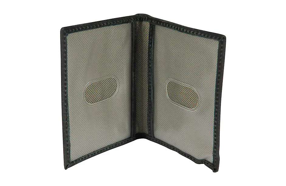 Leather Triple-Stitched Passcase Wallet