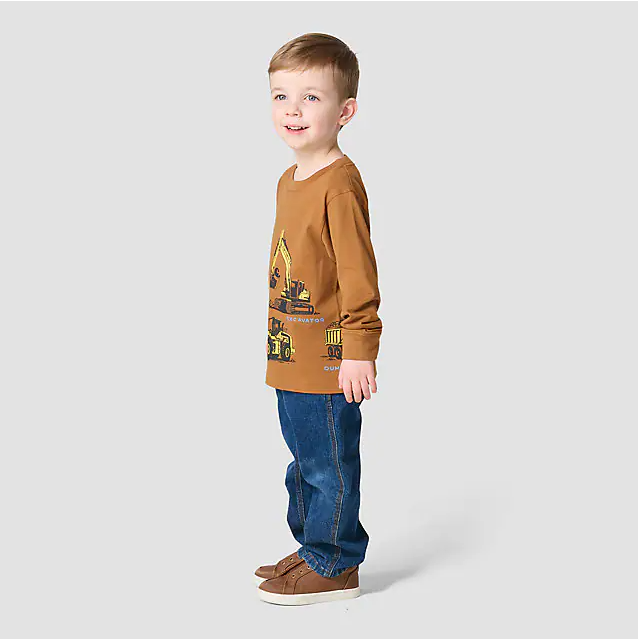 Long-Sleeve Construction T-Shirt