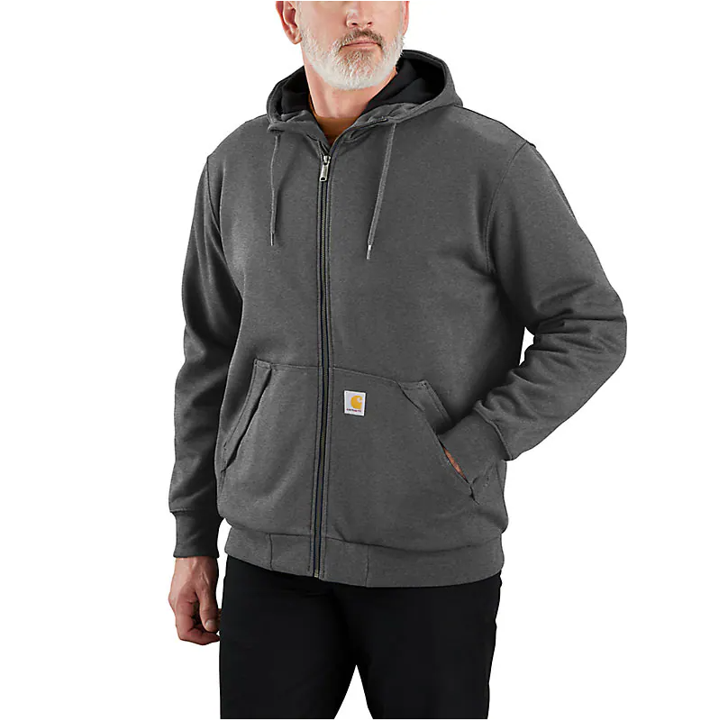 M Rain Defender Loose Fit Midweight Thermal-Lined Full-Zip Sweatshirt - 104078