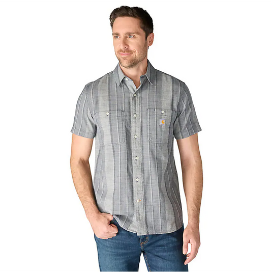 M Bozeman Relaxed SS Plaid Shirt - 107272