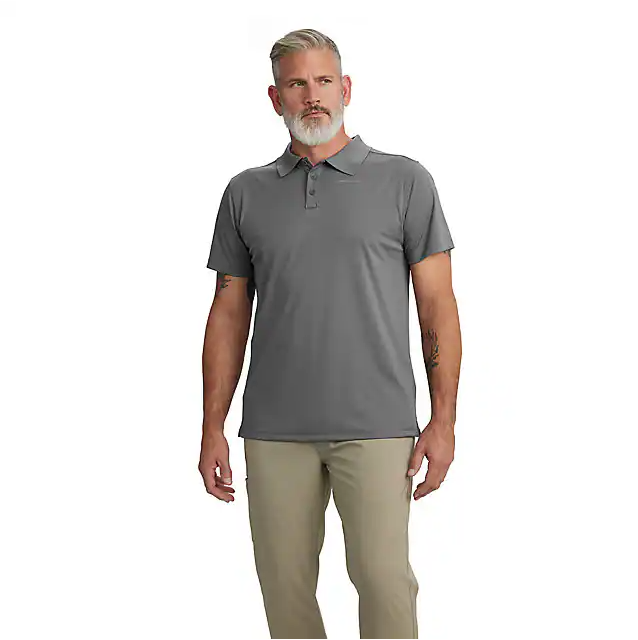 M Force Sun Defender Relaxed Fit Lightweight SS Polo - 106901