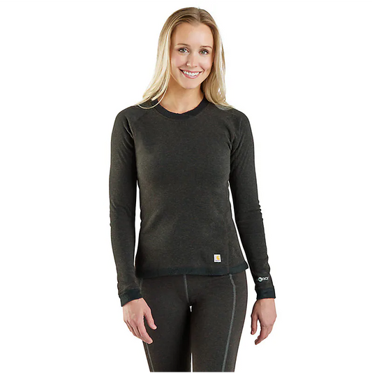 Force HW Synthetic Wool-Blend Fleece Base Layer Crewneck Top