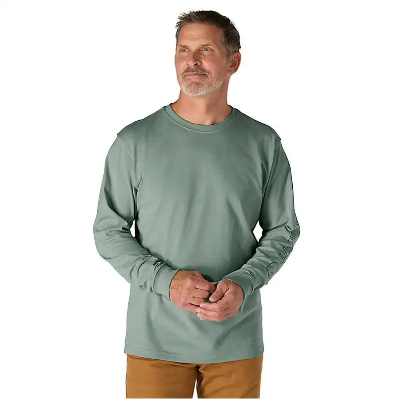 K231 Dearborn Loose LS Logo T-Shirt - Seasonal Colours