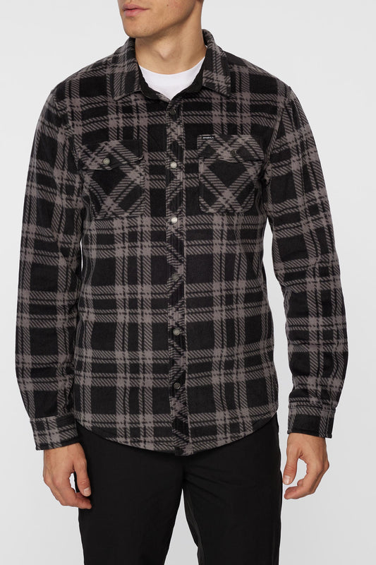 .Glacier Plaid Superfleece