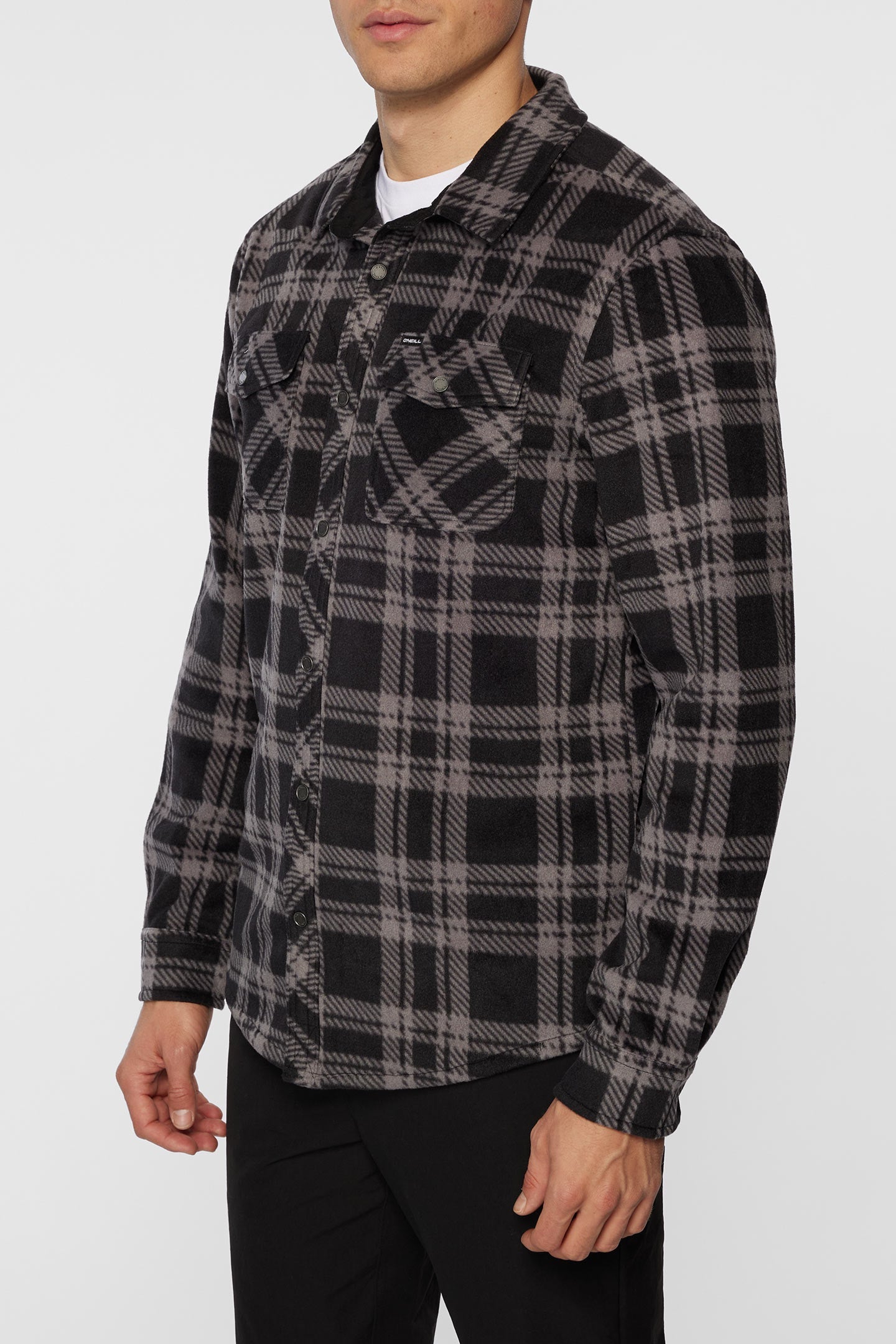 .Glacier Plaid Superfleece