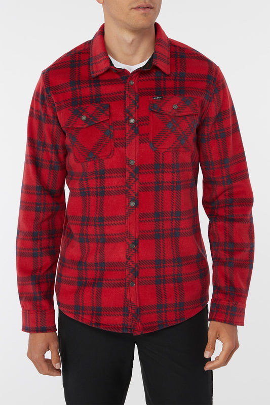 .Glacier Plaid Superfleece