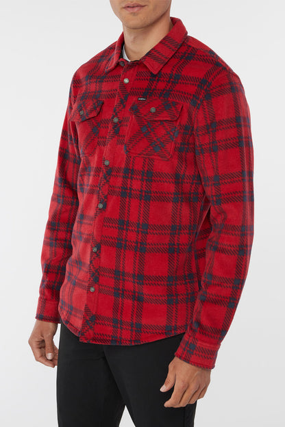 .Glacier Plaid Superfleece