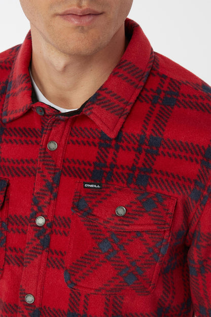 .Glacier Plaid Superfleece